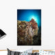 Octopus Posing Reef La Wall Decal