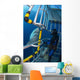 Diver Observes Male Great Wall Decal