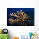 Yellow Sea Fan Raja Wall Decal Design 3