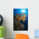 Yellow Sea Fan Raja Wall Decal Design 2