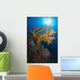 Yellow Sea Fan Raja Wall Decal Design 2