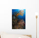 Yellow Sea Fan Raja Wall Decal Design 1