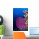 Purple Sea Fan Raja Wall Decal