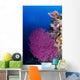 Purple Sea Fan Raja Wall Decal