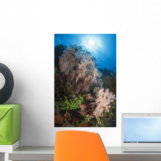 Sea Fan Soft Coral Wall Decal Design 2