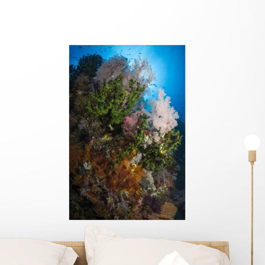 Sea Fan Soft Coral Wall Decal Design 1