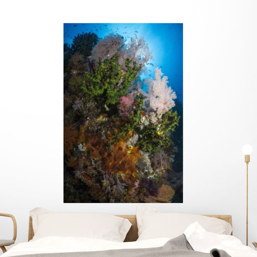 Sea Fan Soft Coral Wall Decal Design 1