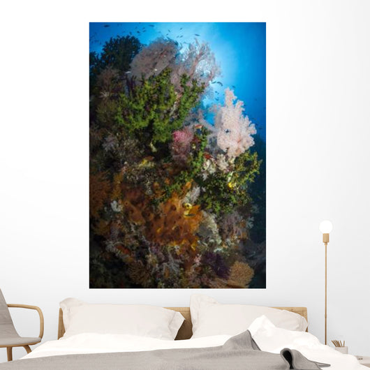 Sea Fan Soft Coral Wall Decal Design 1