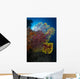 Purple and Yellow Sea Wall Decal