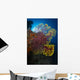 Purple and Yellow Sea Wall Decal