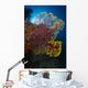 Purple and Yellow Sea Wall Decal