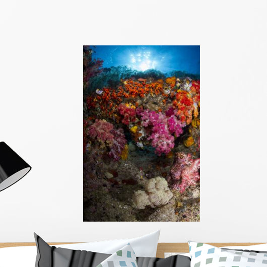 Soft Coral Raja Ampat Wall Decal Design 3