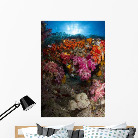 Soft Coral Raja Ampat Wall Decal Design 3