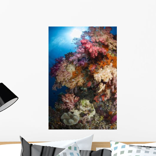 Soft Coral Raja Ampat Wall Decal Design 2