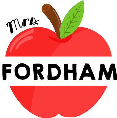 Custom Teacher Apple Classroom Wall Decal
