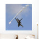 F-16am Fighting Falcon Spitting Wall Decal