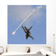 F-16am Fighting Falcon Spitting Wall Decal