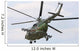 Slovak Air Force Mi-17 Wall Decal