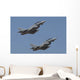 Pair Eurofighter Typhoon Aircraft Wall Decal