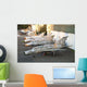 Row Derelict Mig Aircraft Wall Decal