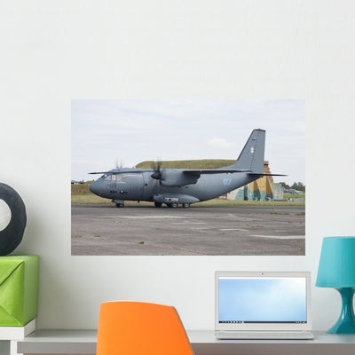 Alenia C-27j Spartan Lithuanian Wall Decal shown on a wall