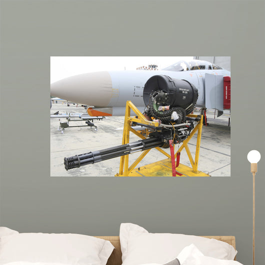 M61 Vulcan Rotary Cannon Wall Decal - WallMonkeys.com