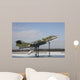 Preserved F-104g Starfighter with Wall Decal