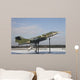 Preserved F-104g Starfighter with Wall Decal