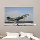 Preserved F-104g Starfighter with Wall Decal