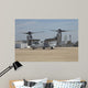Mv-22 Osprey Taxiing Marine Wall Decal Design 4