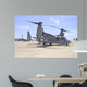 Mv-22 Osprey Taxiing Marine Wall Decal Design 2