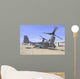 Mv-22 Osprey Taxiing Marine Wall Decal Design 1