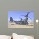 Mv-22 Osprey Taxiing Marine Wall Decal Design 1