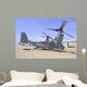 Mv-22 Osprey Taxiing Marine Wall Decal Design 1