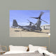 Mv-22 Osprey Taxiing Marine Wall Decal Design 1