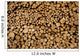 Log Pile Sawmill Gulliver Wall Mural