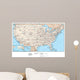 United States of America Map - USA Map Wall Mural