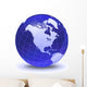 Stylized Earth Globe with Wall Decal Design 8