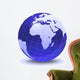 Stylized Earth Globe with Wall Decal Design 6