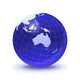 Stylized Earth Globe with Wall Decal Design 5