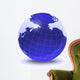Stylized Earth Globe with Wall Decal Design 1