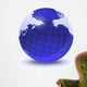 Stylized Earth Globe with Wall Decal Design 1
