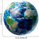 3D Rendering Planet Earth Wall Decal Design 22