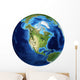3D Rendering Planet Earth Wall Decal Design 21