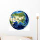 3D Rendering Planet Earth Wall Decal Design 20