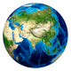 3D Rendering Planet Earth Wall Decal Design 20