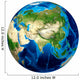 3D Rendering Planet Earth Wall Decal Design 20