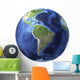 3D Rendering Planet Earth Wall Decal Design 17