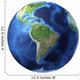 3D Rendering Planet Earth Wall Decal Design 17