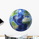 3D Rendering Planet Earth Wall Decal Design 16